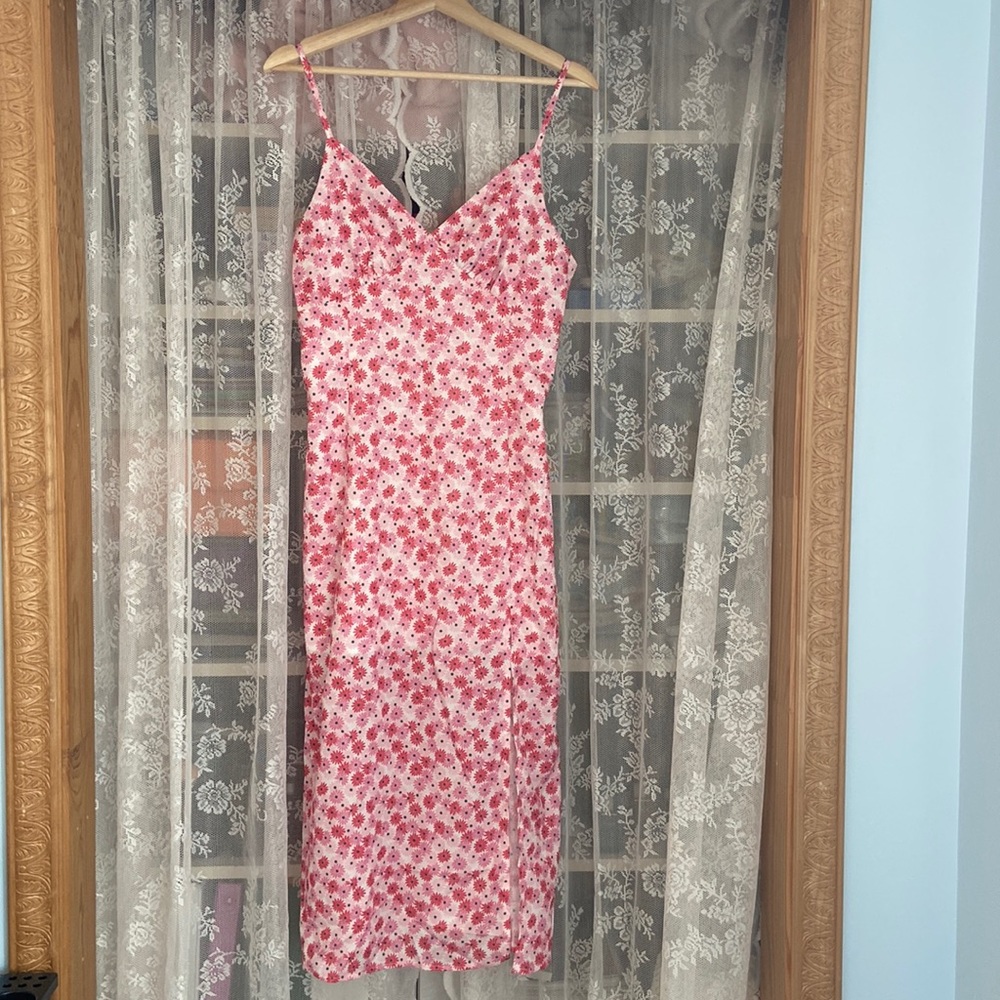 Floral Pink Dress
